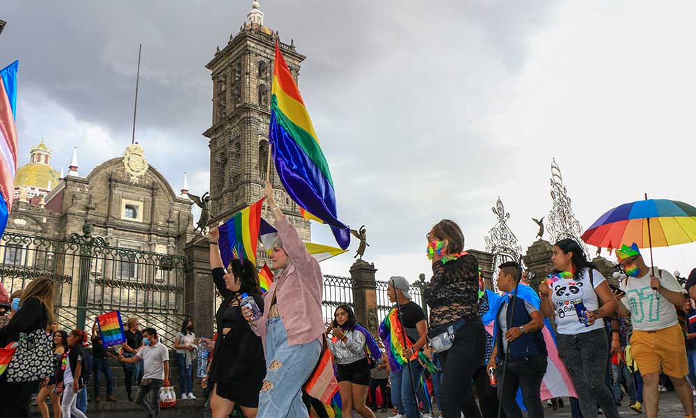 Marcha Del Orgullo LGBT 2023 En Puebla