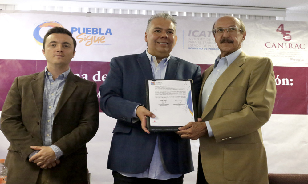 Firma Canirac Convenio Con Icatep Para Impartir Cursos