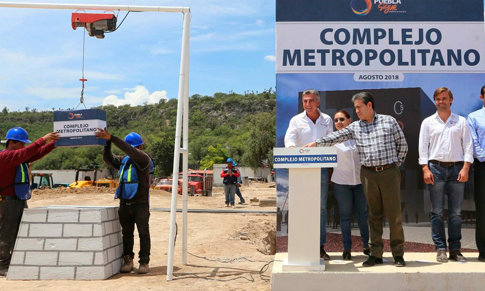 Colocan primera piedra del Complejo Metropolitano de Tehuacán