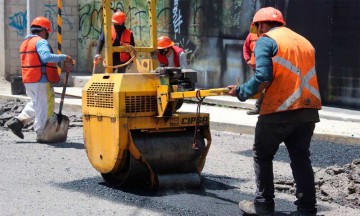 Trabajos de bacheo 