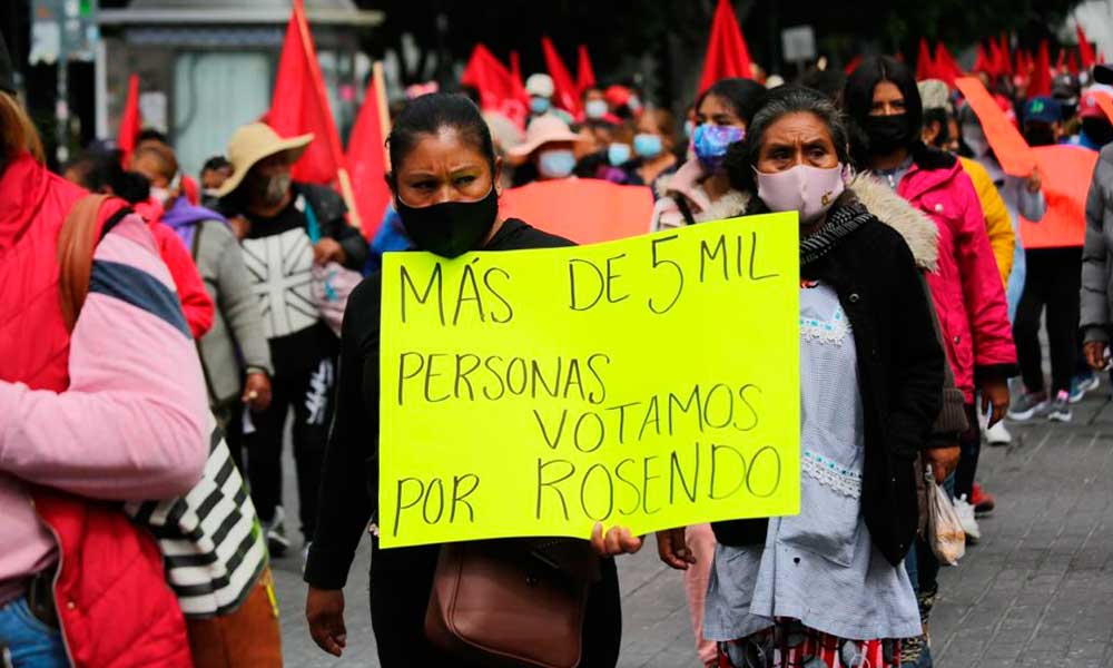 La decisión del pueblo ocoyuquense por Rosendo Morales se debe respetar