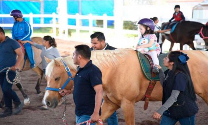 Centro Municipal de Equinoterapia y Rehabilitación invita a conocer sus servicios 