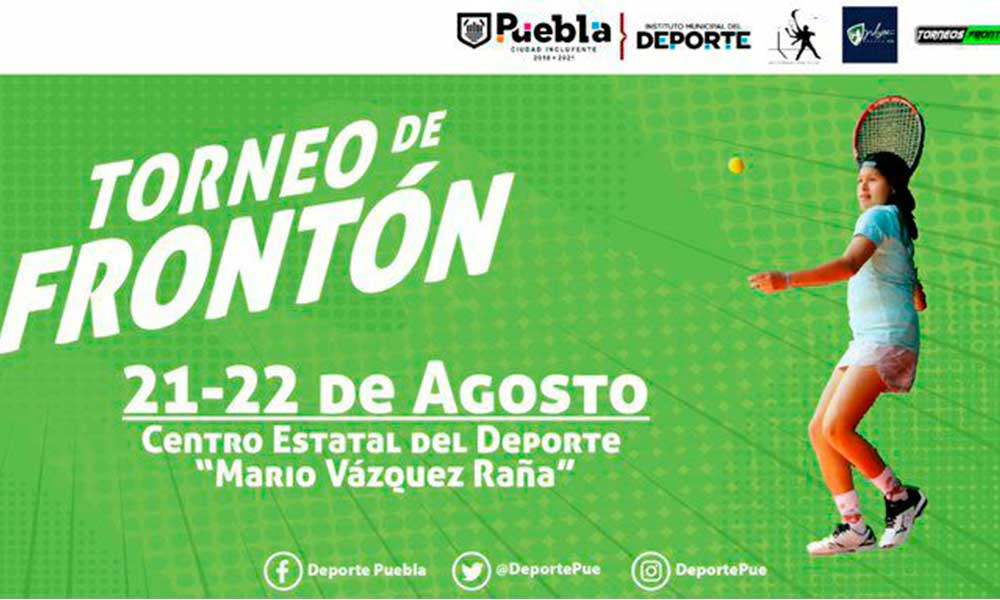 Primer campeonato abierto de Frontenis de Pelota Preolímpica en Puebla, así te puedes inscribir