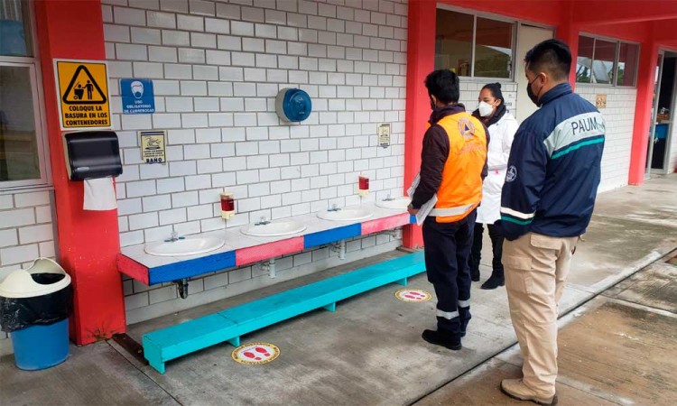 Ayuntamiento de Puebla mantendrá dispositivos de verificación de medias sanitarias en escuelas