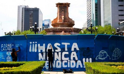 Escultura de mujer indígena olmeca suplirá estatua de Colón