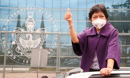 En sus marcas, listos, ¡fuera!: Lilia Cedillo arranca su campaña por la Rectoría de la BUAP