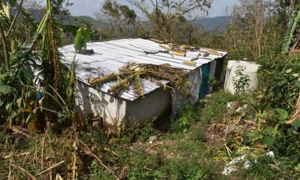 En Olintla, exigen a Barbosa atención para los damnificados por "Grace"