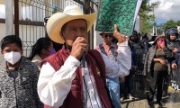 Protestan contra Gustavo Vargas en su tercer informe de gobierno en Huauchinango
