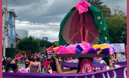 Se llevó a cabo la 11va Marcha de las Putas en las calles de la  capital poblana