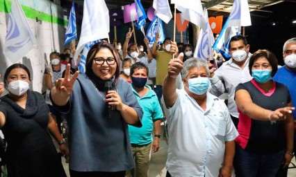 “Seguiré trabajando por un partido incluyente”: Genoveva Huerta