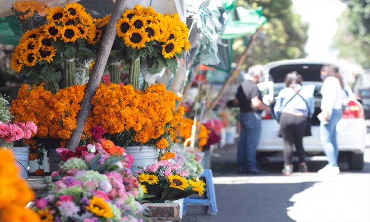 Se espera un repunte de ventas de flores en los cementerios de la Capital poblana