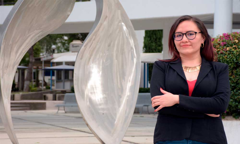Erika Cervantes Juárez,  investigadora del Instituto Politécnico Nacional formada en la BUAP