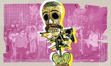 Festival Tamalistas: calaveras monumentales que dan vida al barrio de Xonaca 