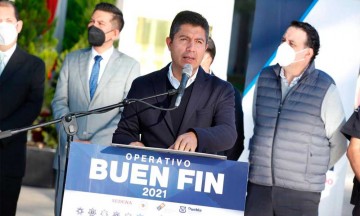 Da Eduardo Rivera Pérez banderazo a operativo conjunto “Buen Fin 2021”