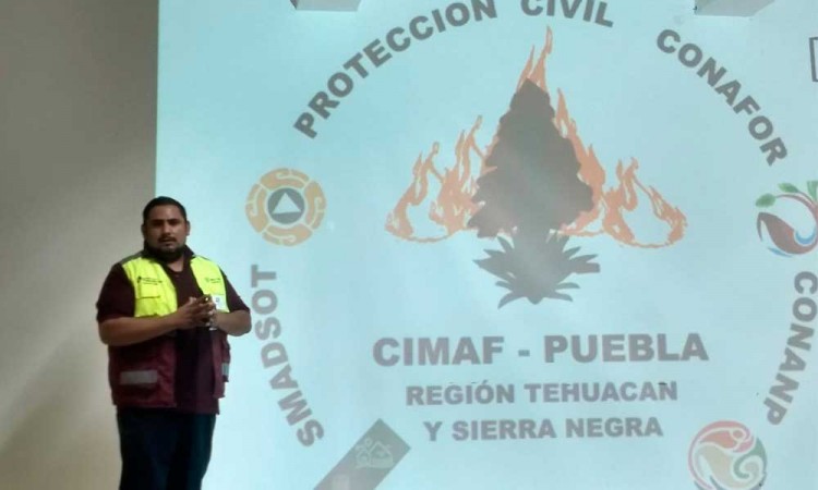 Imparten capacitación sobre manejo de incendios forestales en Cañada Morelos