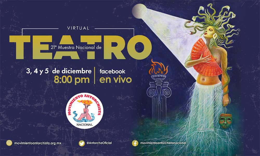 Celebrará Antorcha la 21º edición del Encuentro Nacional de Teatro 