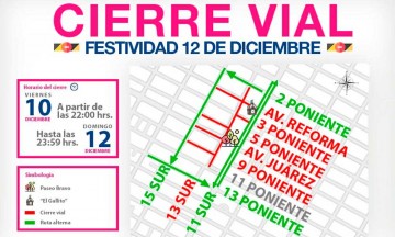 Desarrollan operativo de control y vigilancia por celebraciones de la Virgen de Guadalupe en Puebla