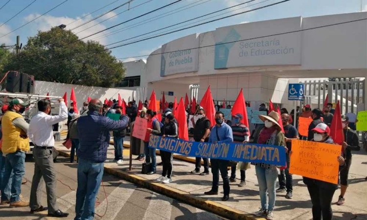 Antorcha Magisterial denuncia pésimo trabajo de la SEP en Puebla
