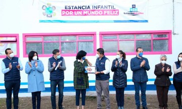 Arranca Eduardo Rivera el programa “Estancias Infantiles”