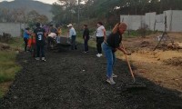 Rehabilitan calles en Huauchinango