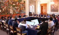Ayuntamiento de Puebla realizó la primera mesa de trabajo con los 17 ediles auxiliares entrantes
