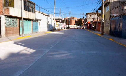 ¡Ya está lista! Concluyen los trabajos de concreto hidráulico en la calle 117 Poniente