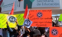 Marchan 3 mil estudiantes de la FNERRR en la capital