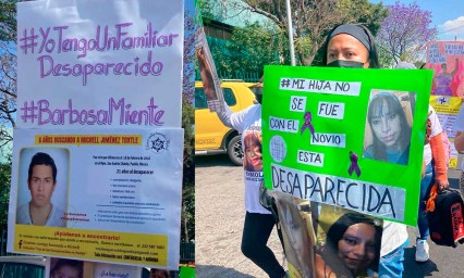 El 8M no es de fiesta, es de lucha y de protesta: Voz de los Desaparecidos