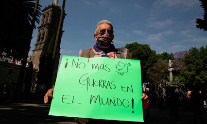 Llega a Puebla la campaña mundial “Las artes contra las guerras”, busca concientizar sobre conflictos bélicos