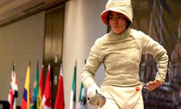 Ashley Samantha Muñoz: la subcampeona nacional 2021 en esgrima se prepara para el Panamericano Juvenil de Lima