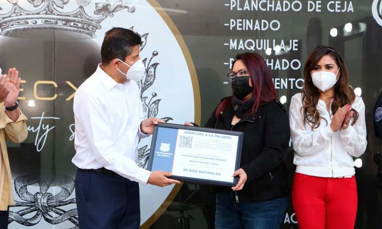Van 100 emprendimientos nuevos en Puebla gracias al programa Apertura Rápida de Negocios