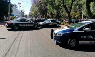 Policía Municipal frusta asalto al interior de banco