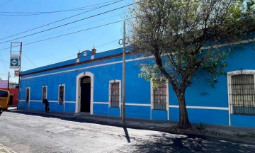 De azul pintado de azul