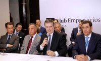 Marcelo Ebrard se reúne con empresarios y el Gobernador Barbosa en Puebla