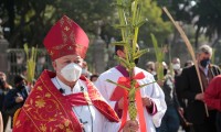 Tras dos años de pandemia retoman la procesión del Domingo de Ramos en Puebla