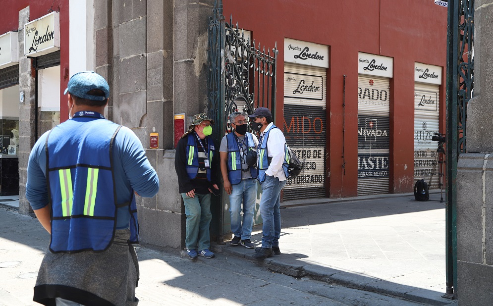 El proyecto de reordenamiento avanza; quedan 200 ambulantes en el Centro Histórico de Puebla