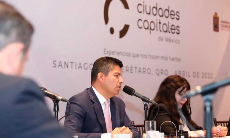 Participa Eduardo Rivera Pérez en primera plenaria de la Asociación de Ciudades Capitales