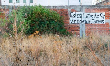 Lotes baldíos serán limpiados para evitar que sean tomados por la delincuencia