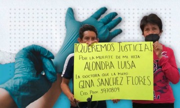 Exigen Justica para Alondra Mortier Patiño, joven de 18 años que murió por supuesta negligencia médica