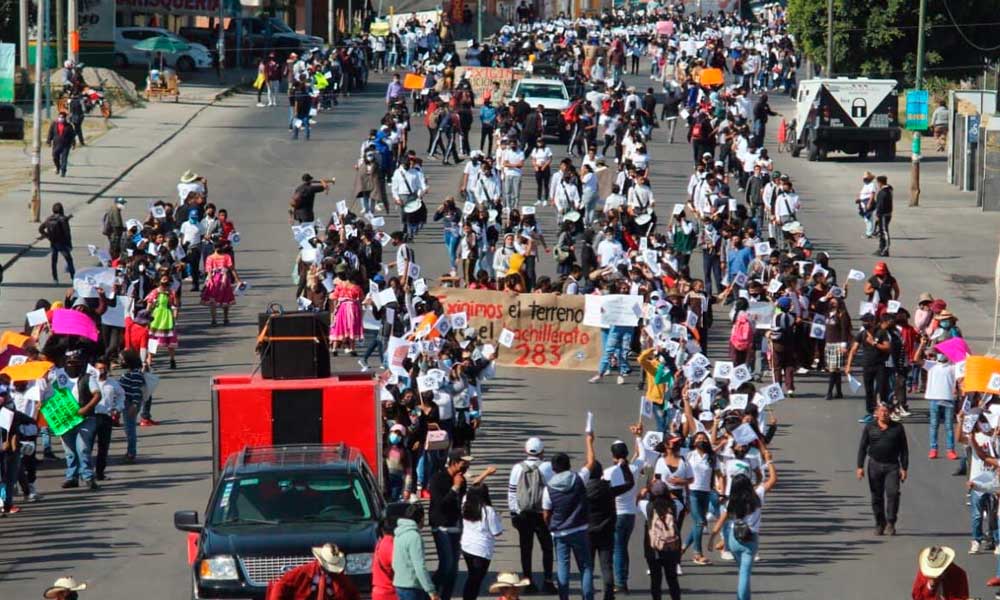Marcharán 5 mil estudiantes de la FNERRR en Puebla capital