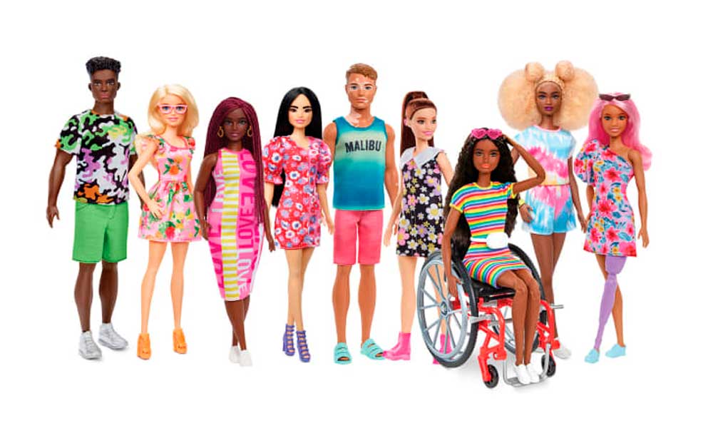 Barbie lanzará nuevo set de muñecas con distintas discapacidades