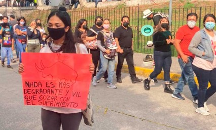 Exigen colectivos antitaurinos prohibir las corridas de toros en la entidad poblana