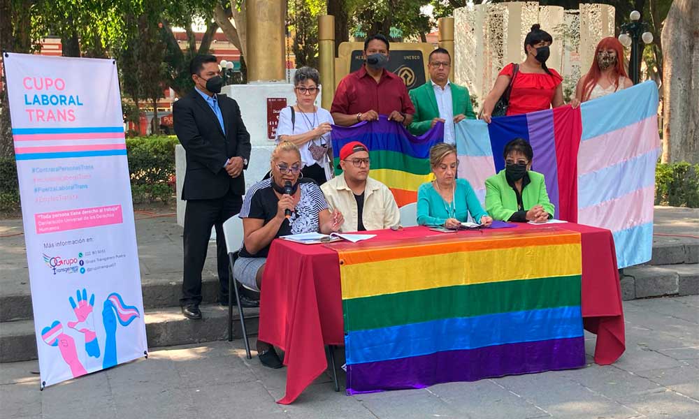 Grupo Transgénero Puebla exige eliminar la discriminación para conseguir trabajos dignos