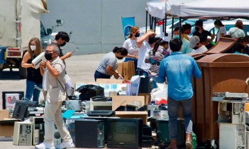 Cerca de 15 toneladas de residuos se captaron durante el Reciclatón 2022 de la BUAP