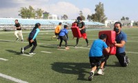 Reinicia actividades presenciales la Escuela de Fútbol Americano Infantil de la BUAP