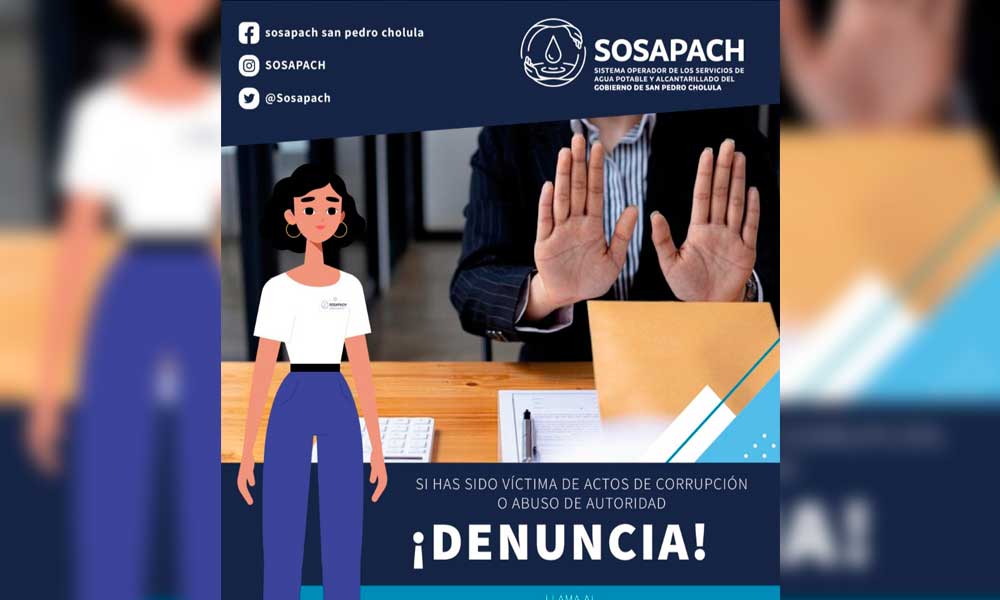 SOSAPACH fortalece Acciones contra la Corrupción