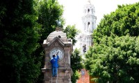 Los relojes de "El Gallito" y Palacio Municipal vuelven a dar la hora gracias al Ayuntamiento de Puebla