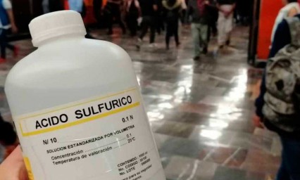 &iquest;C&oacute;mo reaccionar ante un ataque con &aacute;cido sulf&uacute;rico?