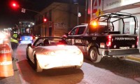 Seguridad de San Pedro Cholula remite a 32 conductores por exceder límite de alcoholemia