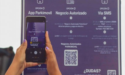 Reportan mil 200 usuarios en la app de parquímetros en su primer fin de semana